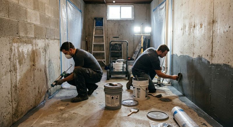 Basement Foundation Sealing in Fort Wayne, IN