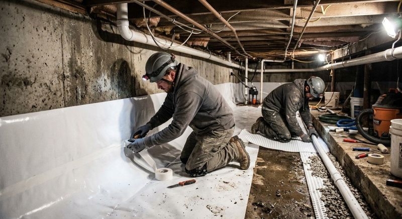 Basement Seepage Repair in Grand Rapids, MI
