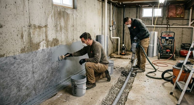 Basement Water Prevention in Greenville, SC