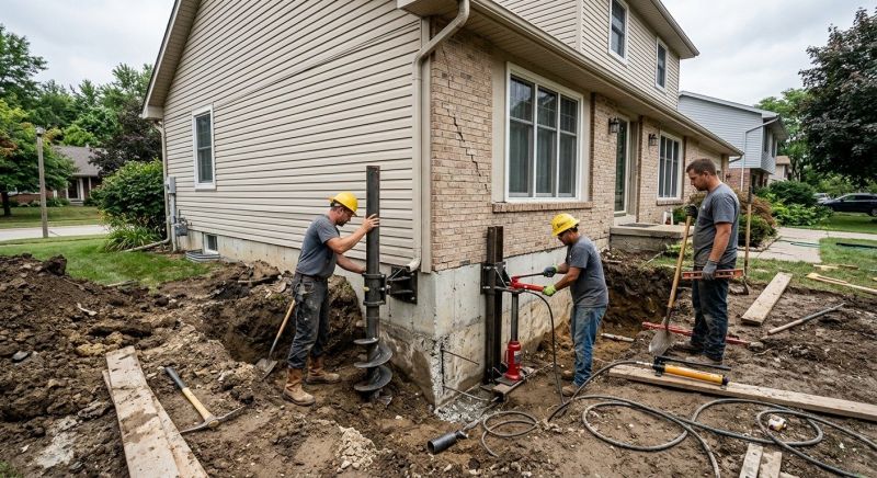 Foundation Settlement Repair in Sarasota, FL