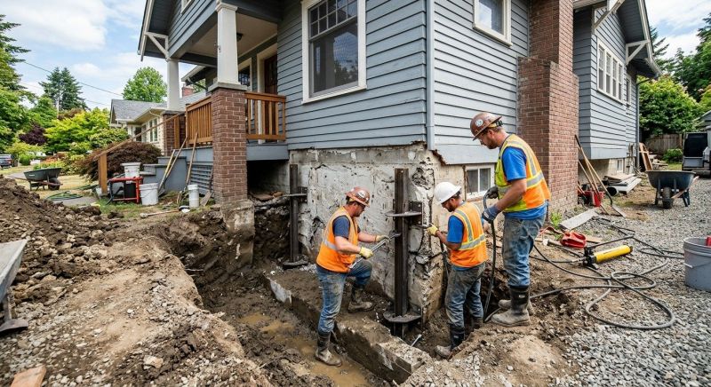 Foundation Underpinning in Greenville, SC