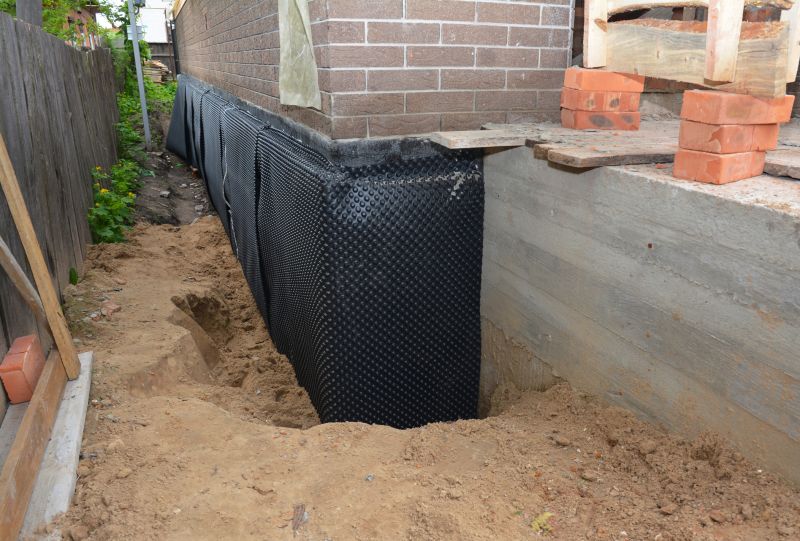 Wall Waterproofing in Fredericksburg, VA