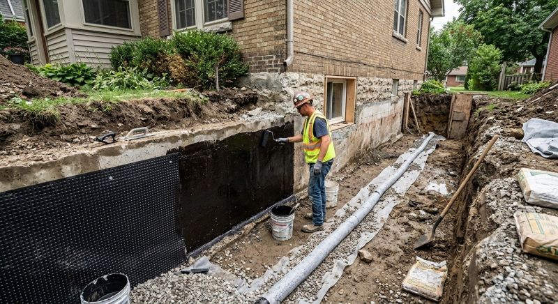 Wet Basement Repair in Greenville, SC