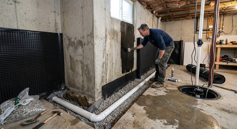 Wet Basement Repair in Montgomery, AL