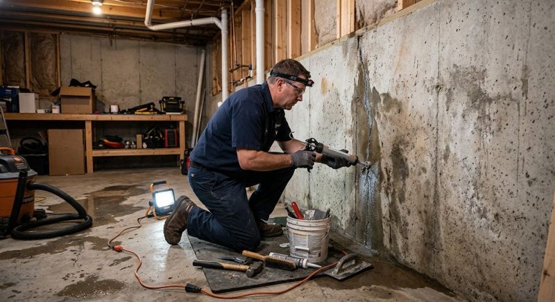 Wet Basement Solutions in Grand Rapids, MI